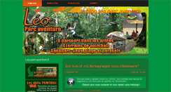 Desktop Screenshot of blog.leo-parc-aventure.fr