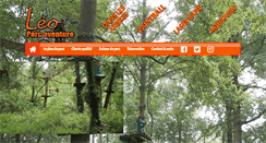 Desktop Screenshot of leo-parc-aventure.fr