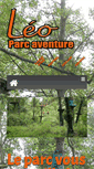 Mobile Screenshot of leo-parc-aventure.fr